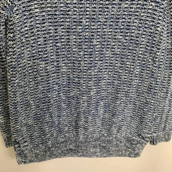 Barbour Blue and White Crew Neck Sweater - Picture 10 of 12